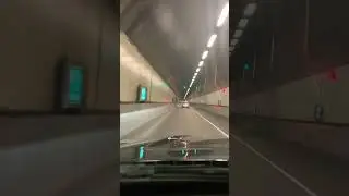 Driving through London Blackwall Tunnel #london #england #uk #blackwall