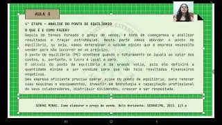 Aula 3 - Treinamento - Como Definir Preço de Venda de Produtos
