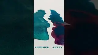 Shimmer V Sheen Inks - What's the Difference?