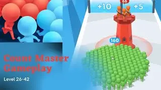 Count Masters - Crowd Clash & Stickman running game - Gameplay - Level 26-42