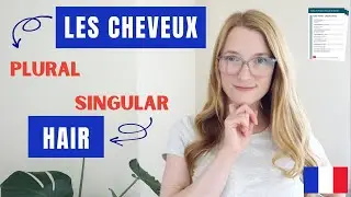 SINGULAR in English but PLURAL in French? // 26 different nouns