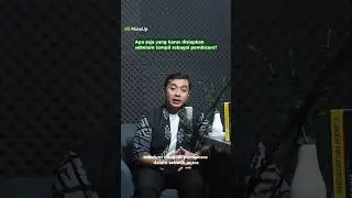 Sebelum tampil sebagai pembicara, kamu wajib: melakukan Mini Reserach dan Latihan #MoveUp