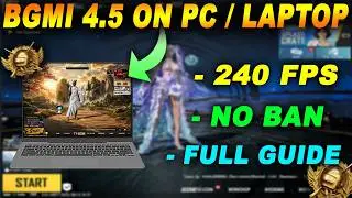 BGMI 4.5 Update on PC!🔥 Play Without Emulator Lag (Full Tutorial)