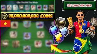 🏆TÔI SỬ DỤNG 10 TỶ COINS XÂY DỰNG ĐỘI HÌNH NGON BỔ RẺ FC MOBILE VN | HỢP META LEO RANK ĐỈNH CAO