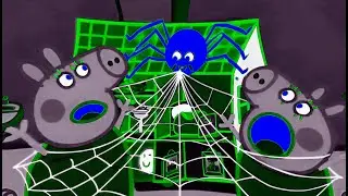 Peppa Pig Finds A Spider and got caught ( Sponsored By: Preview 2 effects ) iL Vocodex