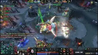 Crazy 200 IQ play by Jabz - instant Glimmer cape to 23Savage that saved the game for Talon! POG!