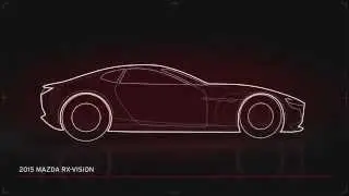 Mazda's RX-Vision concept car continues Mazda's rotary sports car evolution