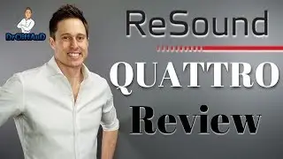 NEW ReSound LiNX Quattro Made for Android & iPhone Hearing Aid Review!