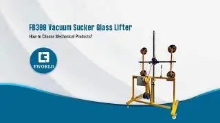 FB300 Vacuum Sucker Glass Lifter #engraving#machinery#Glass#device#slicing