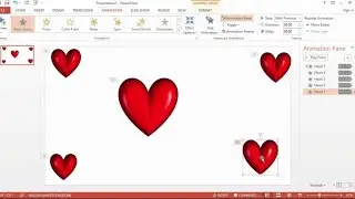 Heart 💗 Blinking Animation in PowerPoint||💓💓||