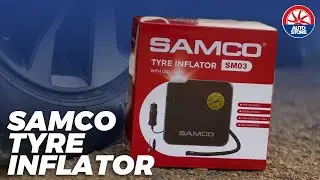 Samco Portable Tyre Inflator And Air Compressor With LED Light
