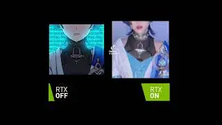 gmfu scaramouche rtx off vs rtx on comparison meme #gmfu #genshin #genshinimpact #meme