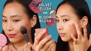 NEW detail cosmetics velvet flush & ever bilena bloom blush | swatch and review