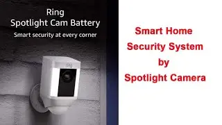 Ring Spotlight Cam Battery HD Security Camera