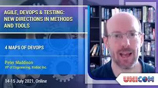 Peter Maddison speaking at Agile, DevOps & Testing: New Directions in Methods and Tools