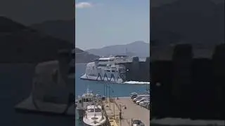 M/S Champion jet 3 leaving Naxos #seajets #naxos #ferries #greekislands