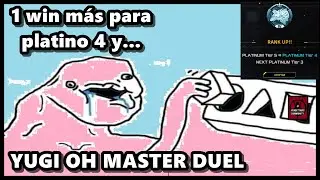 🔥A 1 de subir a Platino IV en Master Duel y pasa esto 💀💀💀