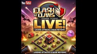 🚀 LIVE: Clash of Clans Legend Attacks + Base Reviews! 🔥 | TH17 Pro Strategies