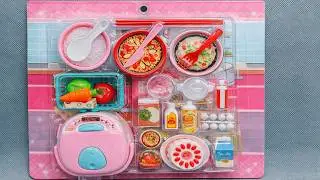 Satisfying with Unboxing Cute Kitchen PlaySet Toys Review | ASMR