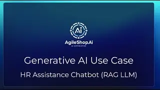 Generative AI Use Case: HR Assistant Chatbot RAG LLM Solution