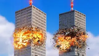 Realistic Building Destruction 😱 Teardown