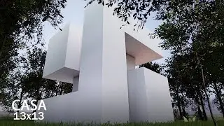 ejercicio de ARQUITECTURA EXPERIMENTAL casa cubo 60%