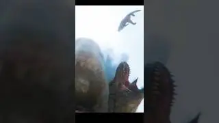Better than Jurassic World? | MEG 2 #shorts #movie #shark