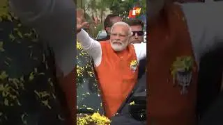 PM Modi Holds Mega Roadshow In Tumakuru, Karnataka
