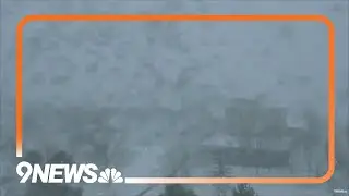 Winter weather: Heavy snow falls in northern Colorado