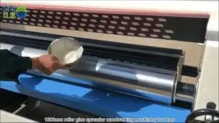 1300mm roller single side glue spreader woodworking machinery for door