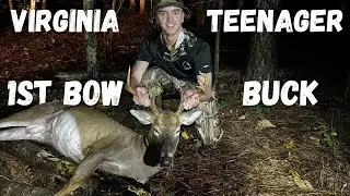 First Virginia Buck with a Bow (and it's a BIG one!)