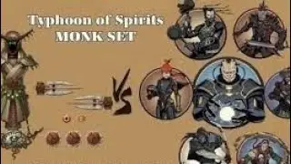 #shorts Shadow Fight 2 Defeated Titan And his Bodyguards With Monk Set. #viral #trending
