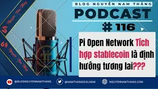 PODCAST 116:  Pi Network T&iacute;ch Hợp Stablecoin C&oacute; Phải L&agrave; Định Hướng Tương Lai ?