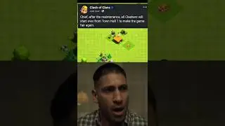 Clash Of Clans Restart Maintenance Gift For All 💔😞 ||#shorts#coc#clashofclans
