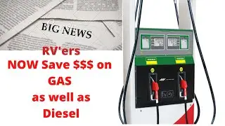 How to reduce fuel cost HOT TIP !   Now a GAS discount Card for Rvers.  Offered by the Escapees Club