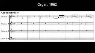 Glenn Gould plays The Art of Fugue, Contrapunctus 4