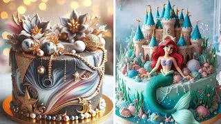 Oddly Satisfying Cake Decorating Compilation | Top 100 Awesome Cake Decorating Ideas | Tasty Cake