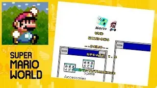 Mario und Windows &bull; Super Mario World ROM Hack (SNES/Super Nintendo)