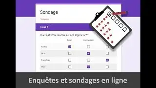 Sondages et enquêtes en ligne avec Google Forms