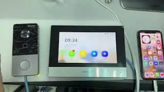 Hik Vision: Video IP Intercom DS-KIS603 Snapshot while Visitor Press Call button and test