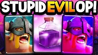 MOST HATED DECK in the HISTORY of Clash Royale! Ebarbs + Rage + Loon