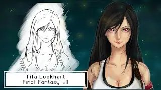 Tifa Lockhart | Drawing timelapse