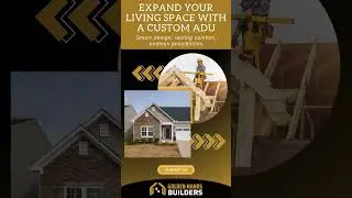 Expand Your Living Space With a Custom ADU #ADU, #GoldenHandsBuilders, #CustomADU, #HomeAddition