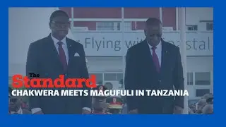 Malawian President DR. Lazarus McCarthy Chakwera arrives in Tanzania for state visit