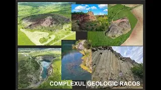 IMPRESIONANT...COMPLEXUL GEOLOGIC RACOS -VULCANUL STINS, LACUL DE SMARALD, COLOANELE DE BAZALT...