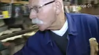 Het maken van een Goa stok  door Jan Wilmink