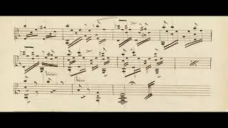 Napoleon Coste - Gran Solo for Guitar, Op. 24 [Score-Video]
