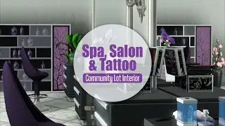 Sims 3 Twinbrook Renovation: Spa, Salon & Tattoo Interior - DOWNLOAD LOT, No CC