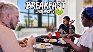 COOKING BREAKFAST FOR MY FIANCE AND OUR GIRLFRIEND (IT WAS NASTY!) | POLY LIFESTYLE