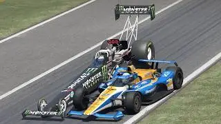 The FASTEST Racing on Earth? IndyCar vs NHRA Top Fuel Dragster at Monza